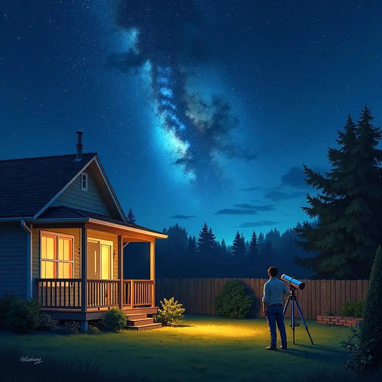backyard stargazing