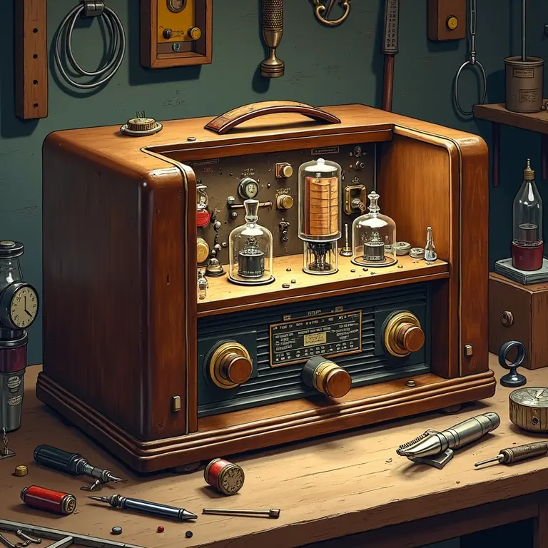 vintage radio