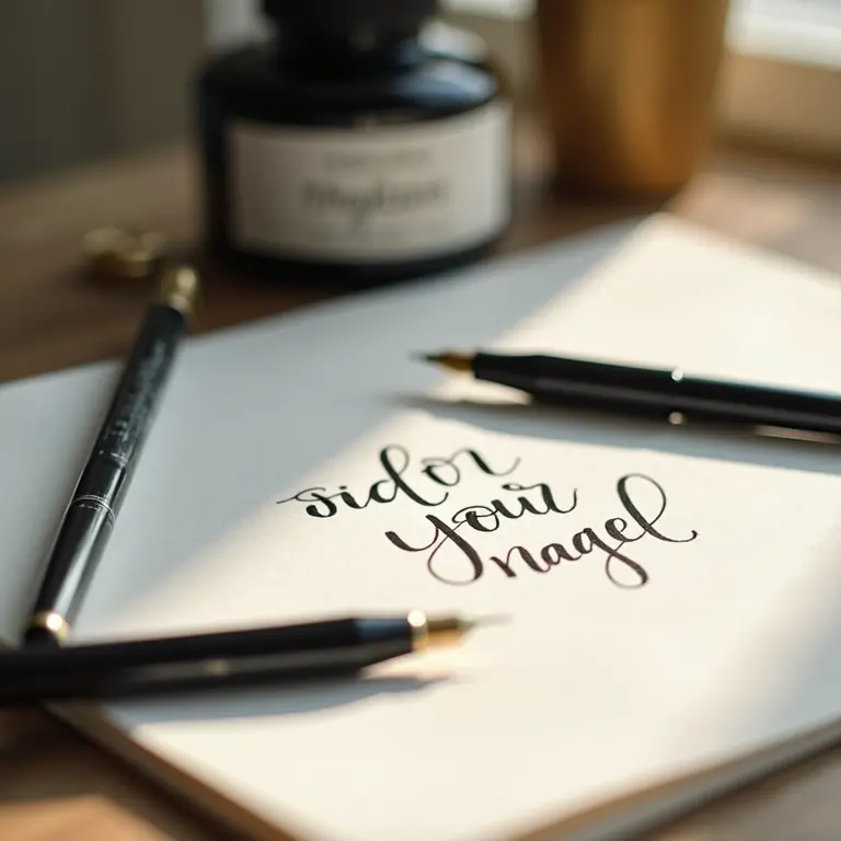 modern calligraphy