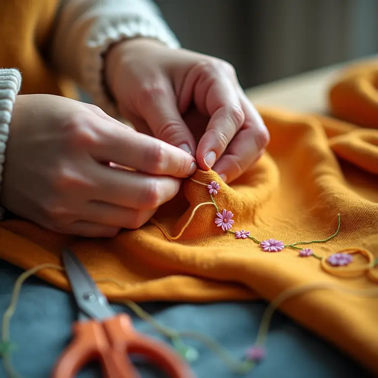 visible mending